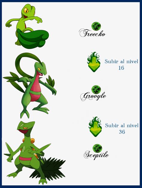 treecko evolves to